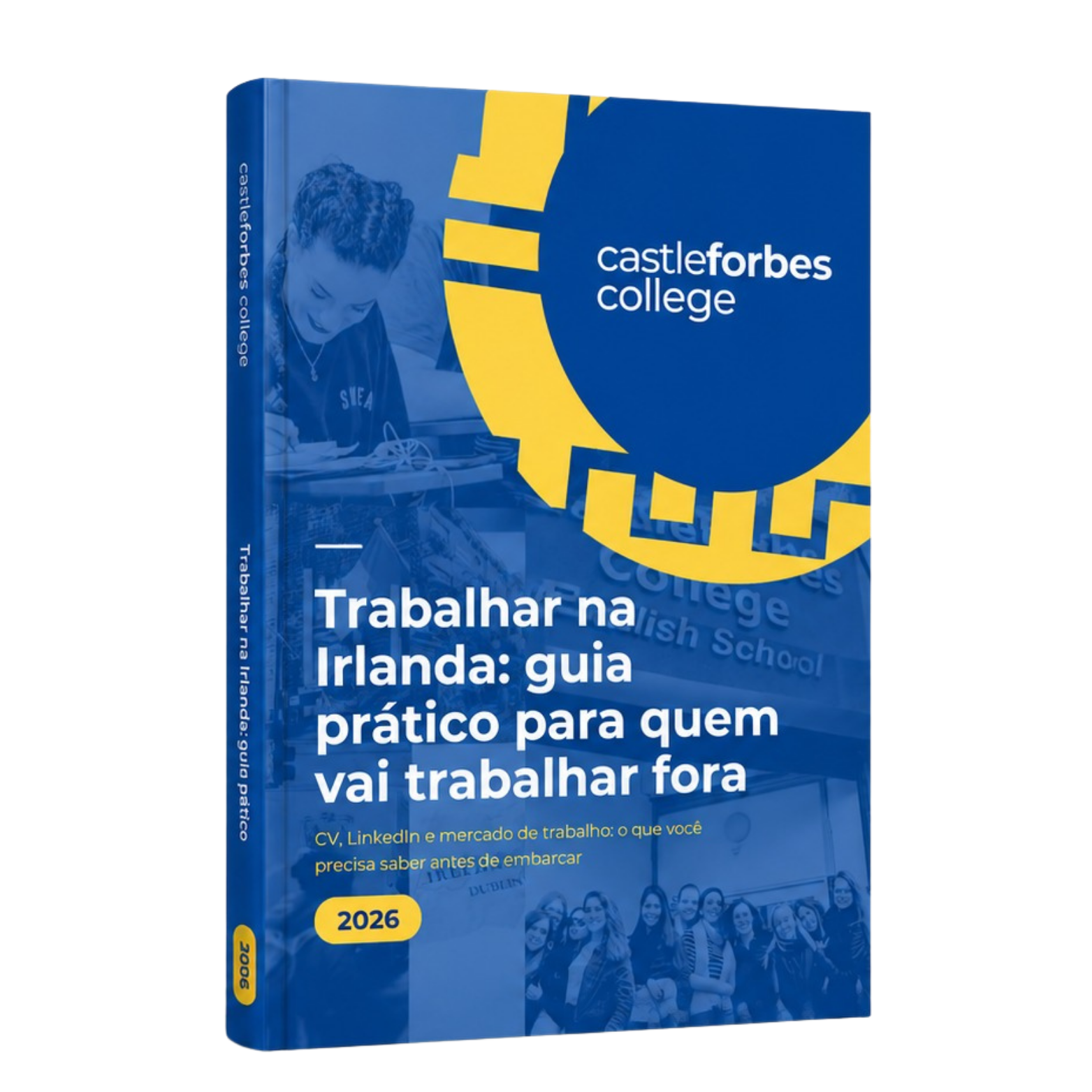 Capa do Guia de Trabalho na Irlanda